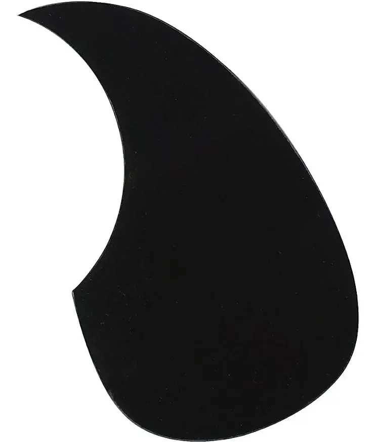 Pickguard Negro Autoadhesivo para Guitarra Acústica