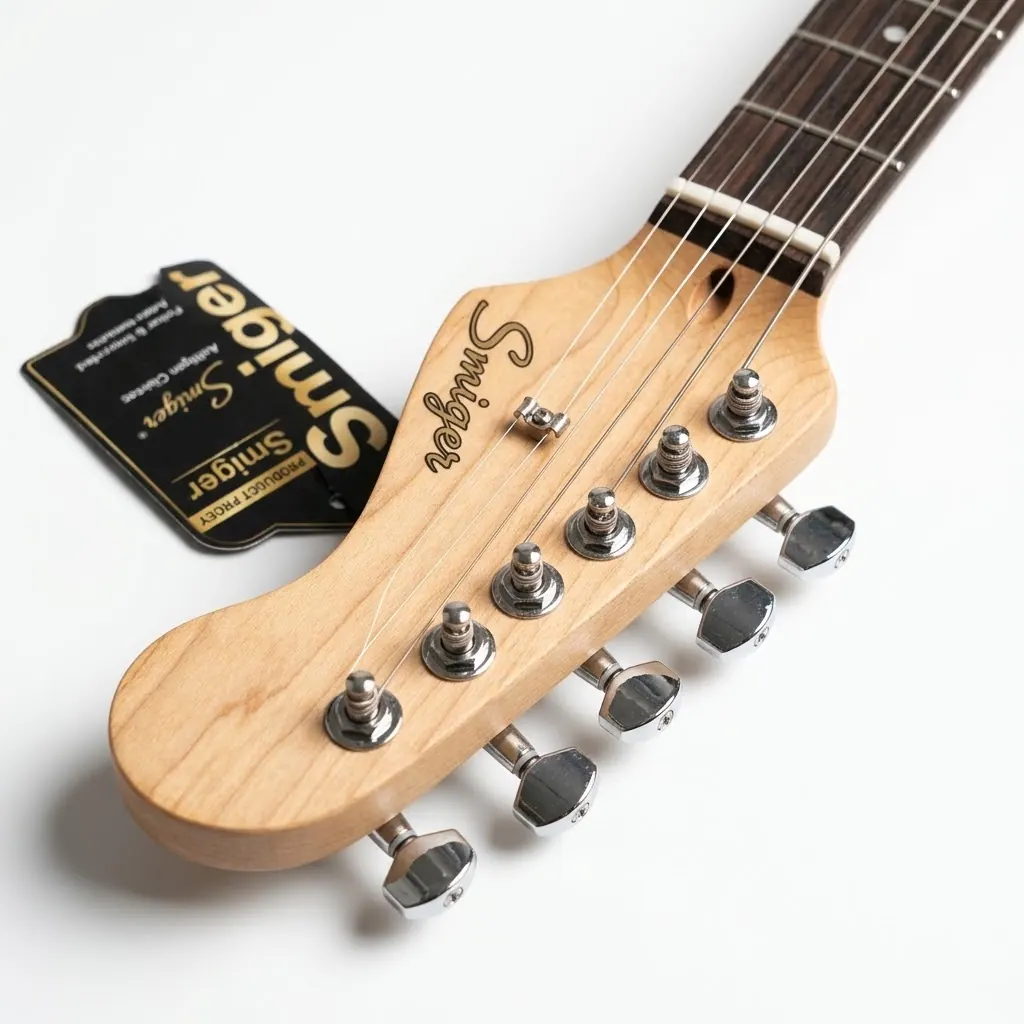 Guitarra Eléctrica Smiger Stratocaster Rojo + Forro 4