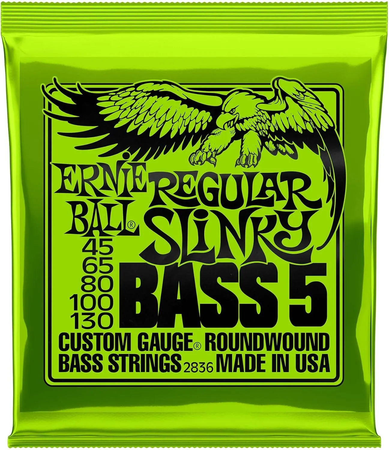 Cuerdas para Bajo Ernie Ball Super Slinky 5 Cuerdas