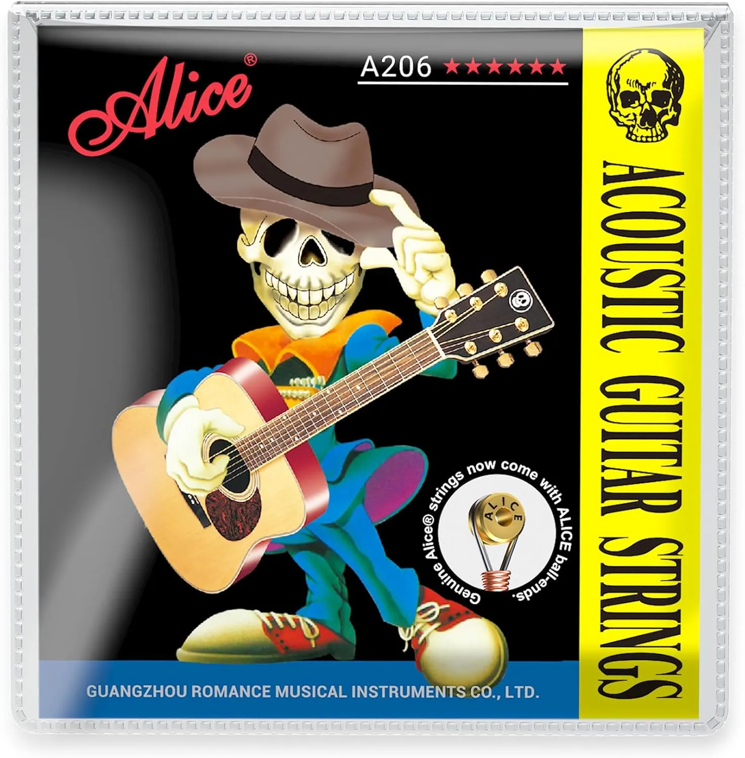 Cuerdas Alice A206-SL 11-52 para Guitarra Acústica