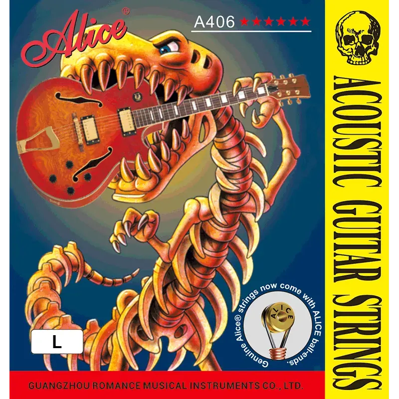 Cuerdas Alice A406-L 12-53 para Guitarra Acústica