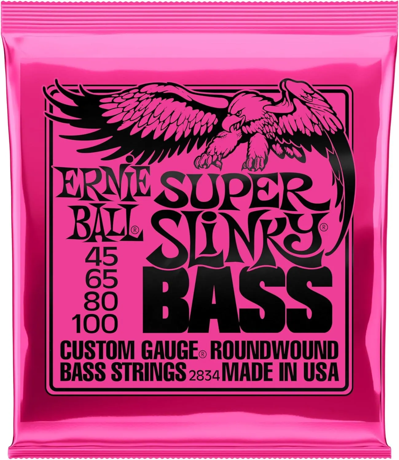 Cuerdas para Bajo Ernie Ball Super Slinky 4 Cuerdas