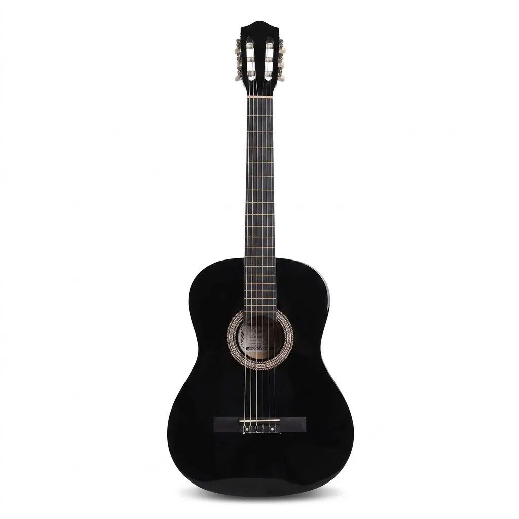 Guitarra Acústica Clásica Grape · Negro + Forro