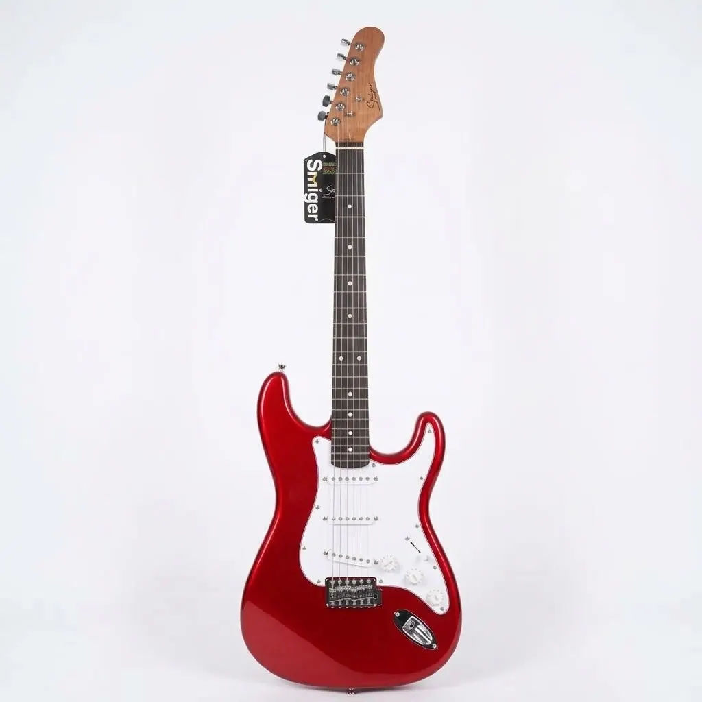 Guitarra Eléctrica Smiger Stratocaster Rojo + Forro