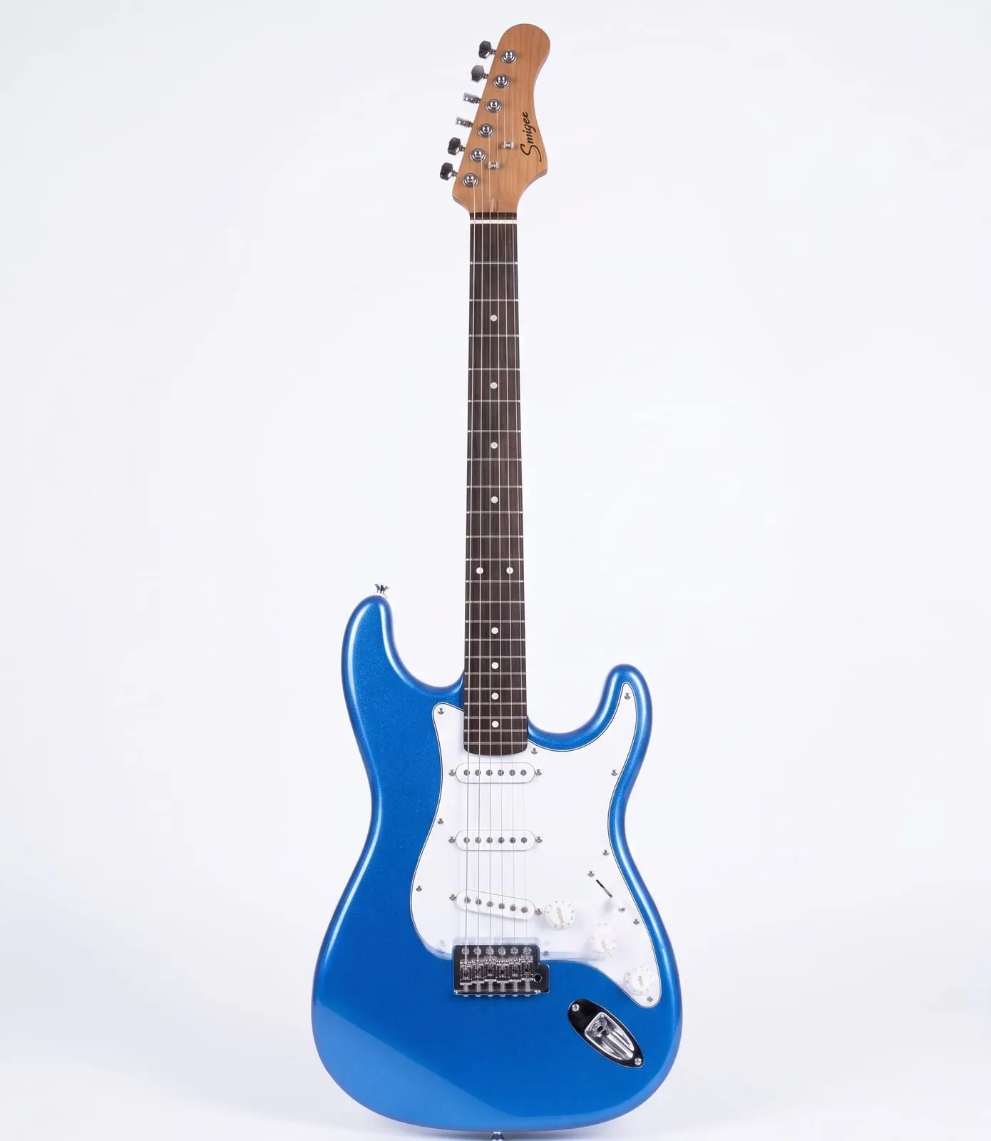 Guitarra Eléctrica Smiger Stratocaster Azul + Forro
