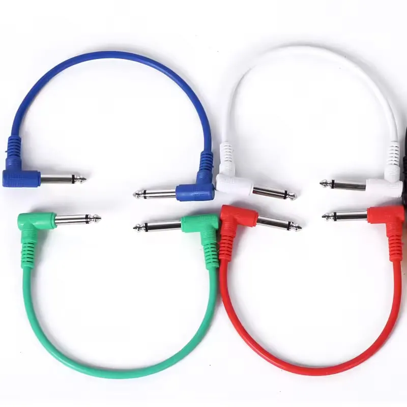 Cable Patch para Pedales de Efectos 1/4" 4